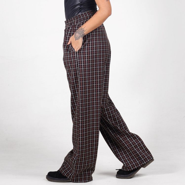 Calça Xadrez Street Noir