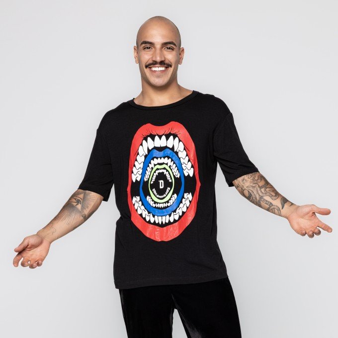 Blusa Psycho Mouth