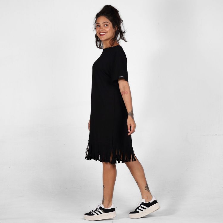 Vestido T-Shirt Fringe
