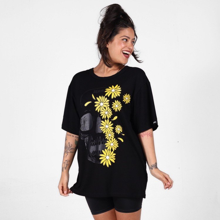 Blusa Margarida Skull