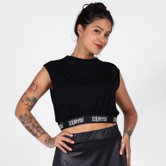 Blusa Cropped Regata Deliriyou