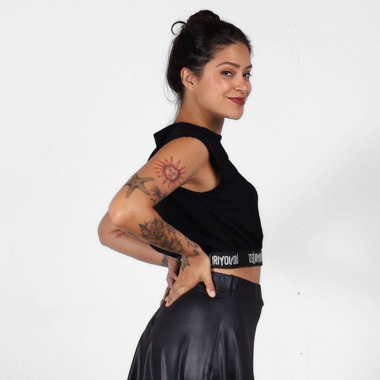 Blusa Cropped Regata Deliriyou