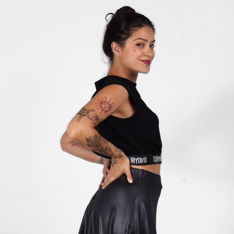 Blusa Cropped Regata Deliriyou