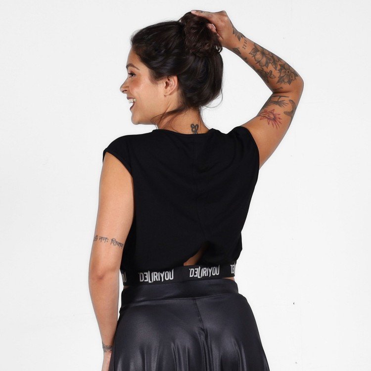 Blusa Cropped Regata Deliriyou
