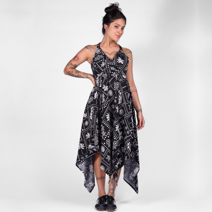 Vestido Boho Bandana
