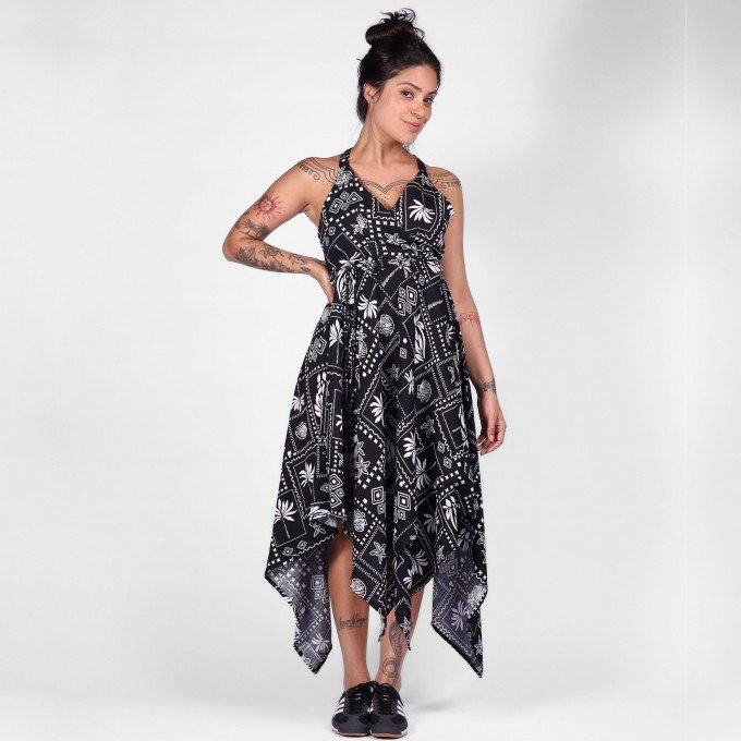 Vestido Boho Bandana