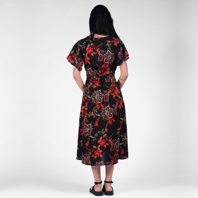 Vestido Transpassado Upside Down