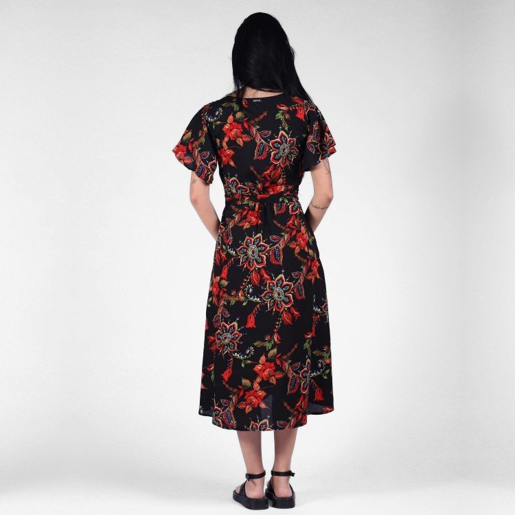 Vestido Transpassado Upside Down