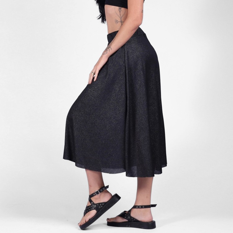 Saia Midi Evasê Shine