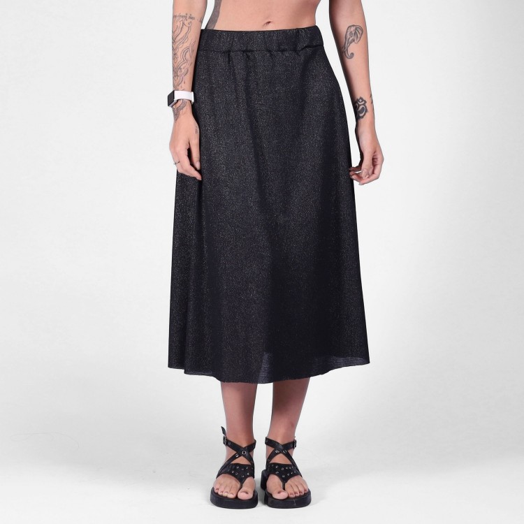 Saia Midi Evasê Shine