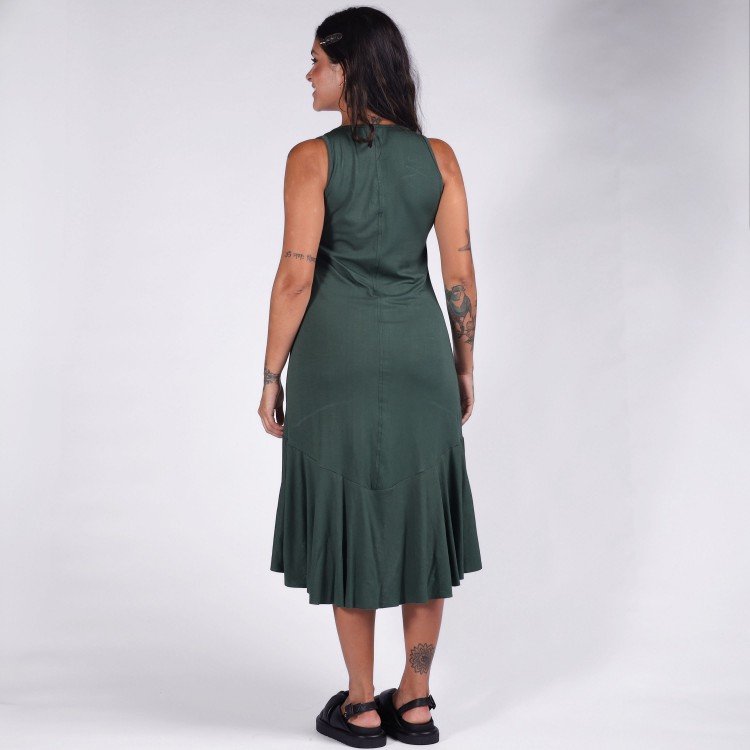 Vestido Verde Mullet