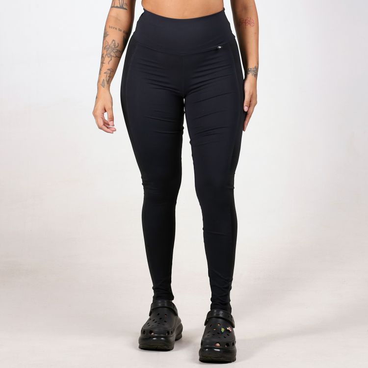 Calça Legging Listra Lateral De Cirrê