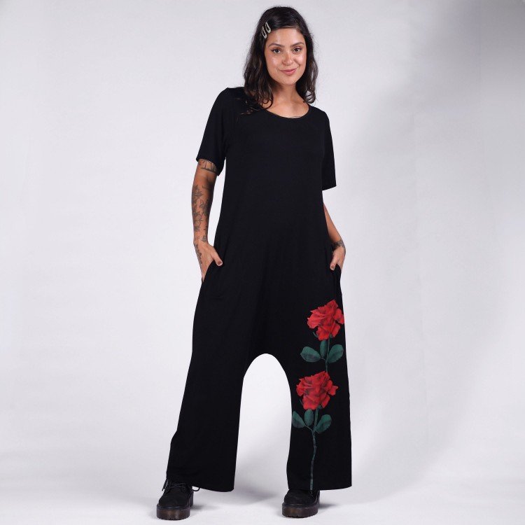 Macacão Saruel Rose Garden