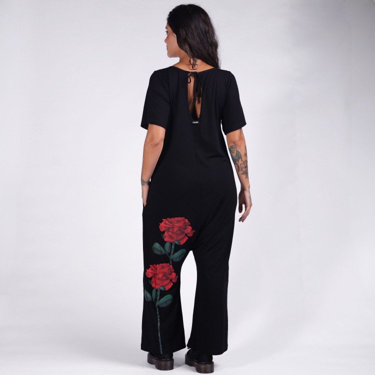 Macacão Saruel Rose Garden