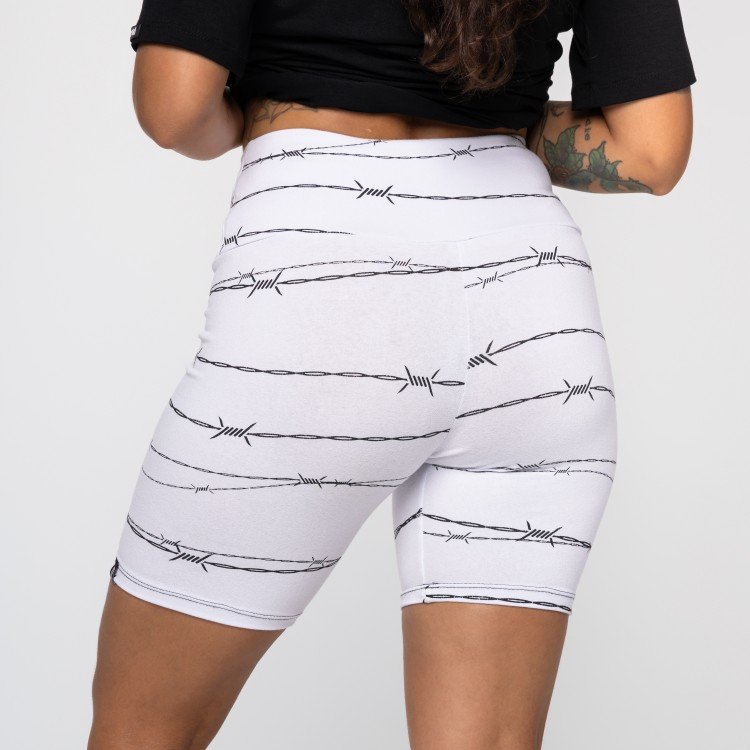 Biker Short Arame Farpado