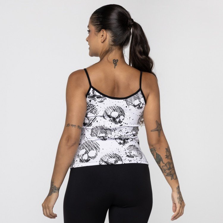 Blusa Alcinha Skull