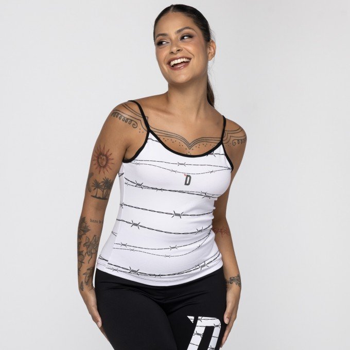 Blusa Alcinha Arame Farpado