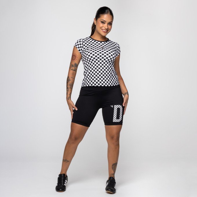 Blusa Baby Checkerboard