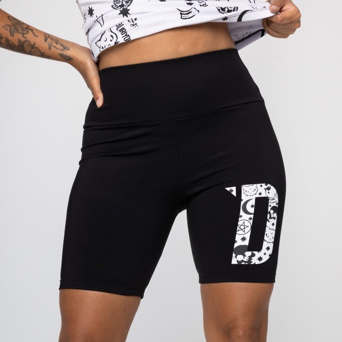 Biker Short Black D Mystic