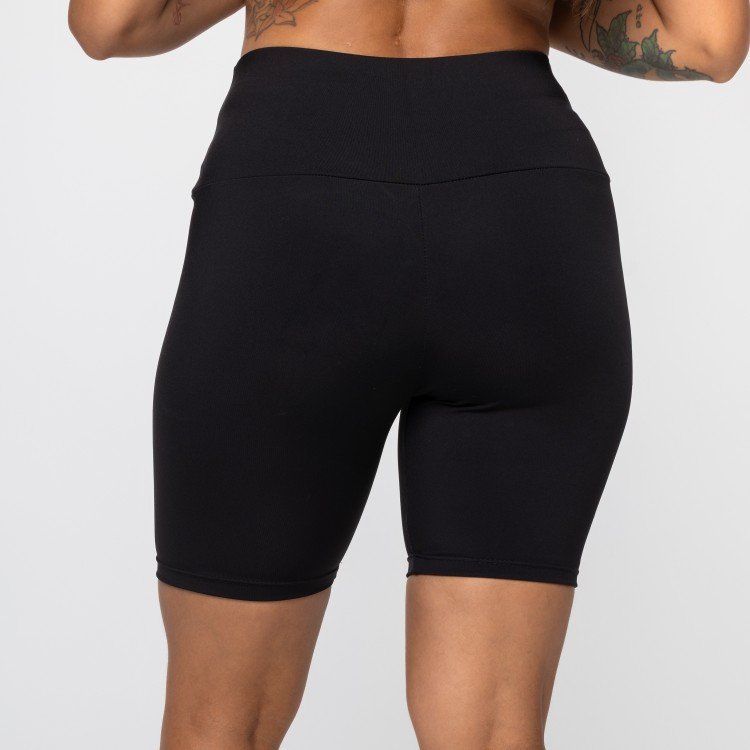 Biker Short Black D Skull