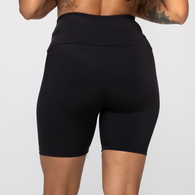 Biker Short Black D Cute Insets