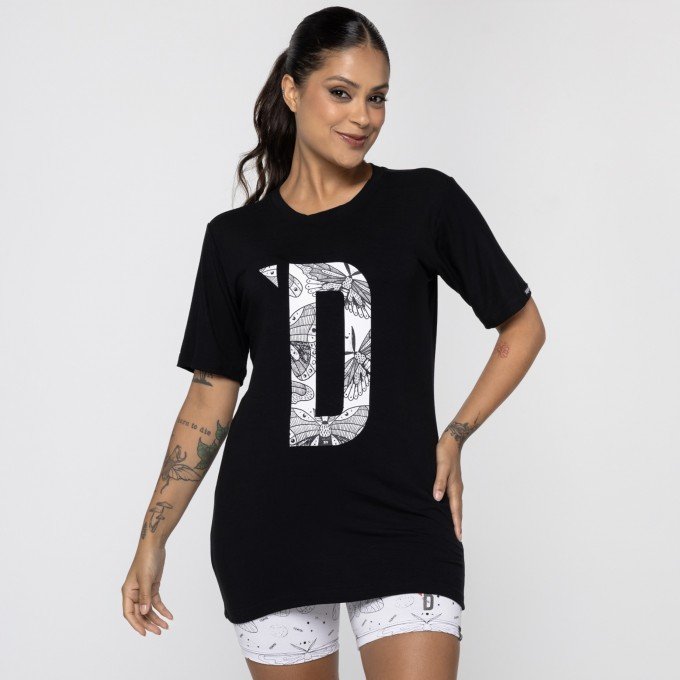 Camiseta D Oversized Cute Insets