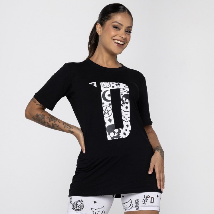 Camiseta D Oversized Mystic