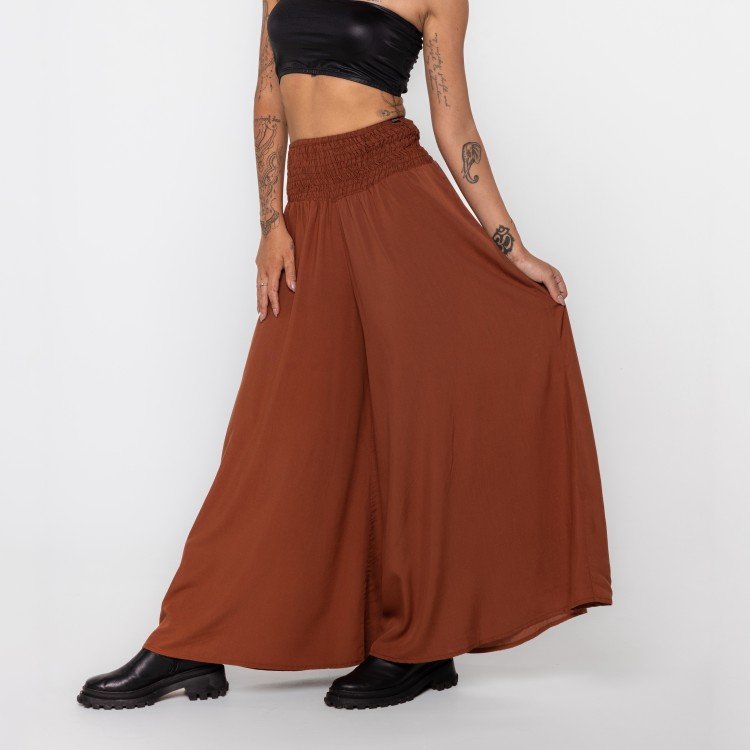 Calça Pantalona Brown