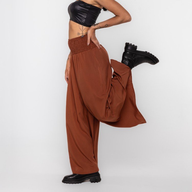 Calça Pantalona Brown