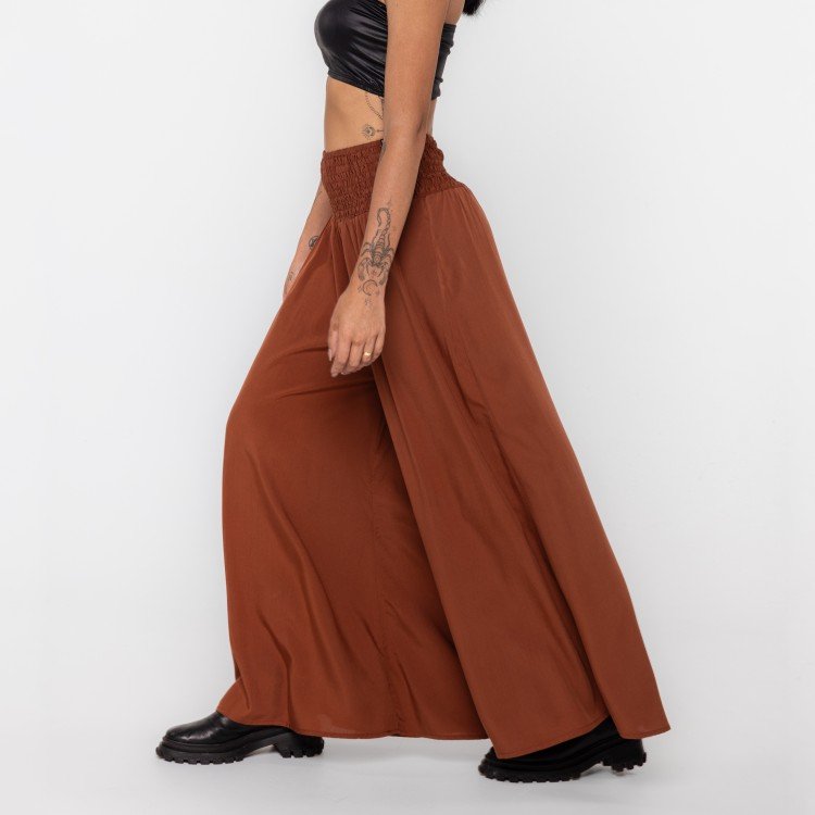 Calça Pantalona Brown