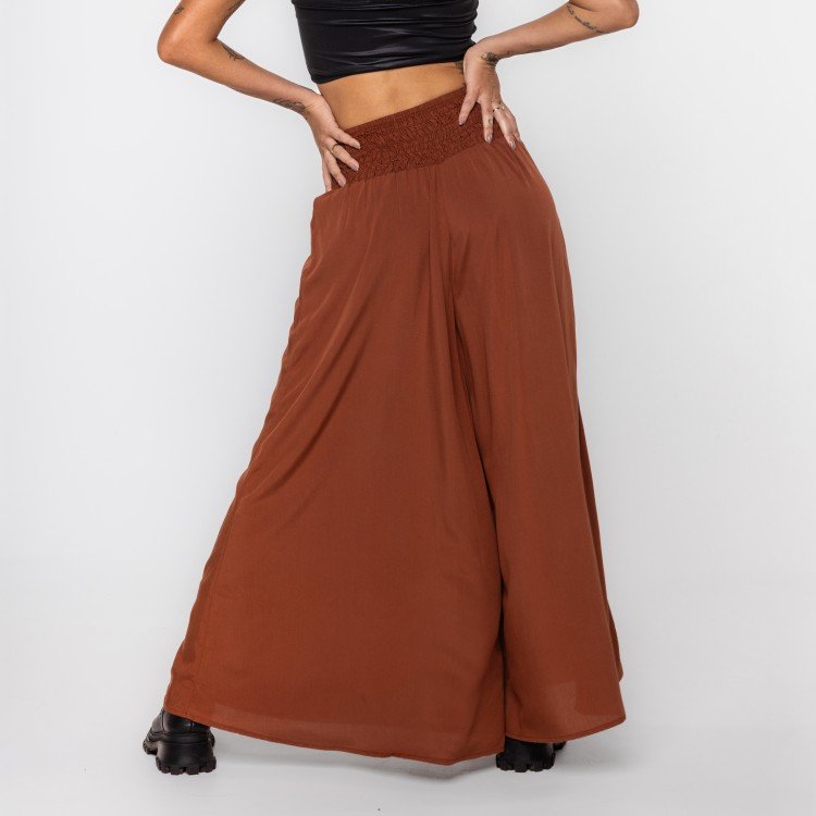 Calça Pantalona Brown