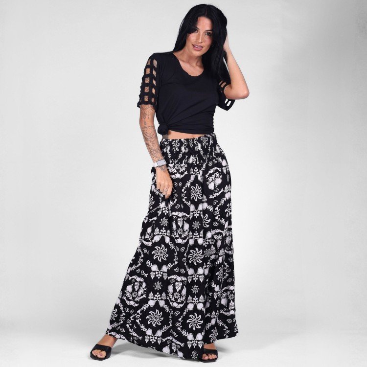 Calça Pantalona Garden Eclipse