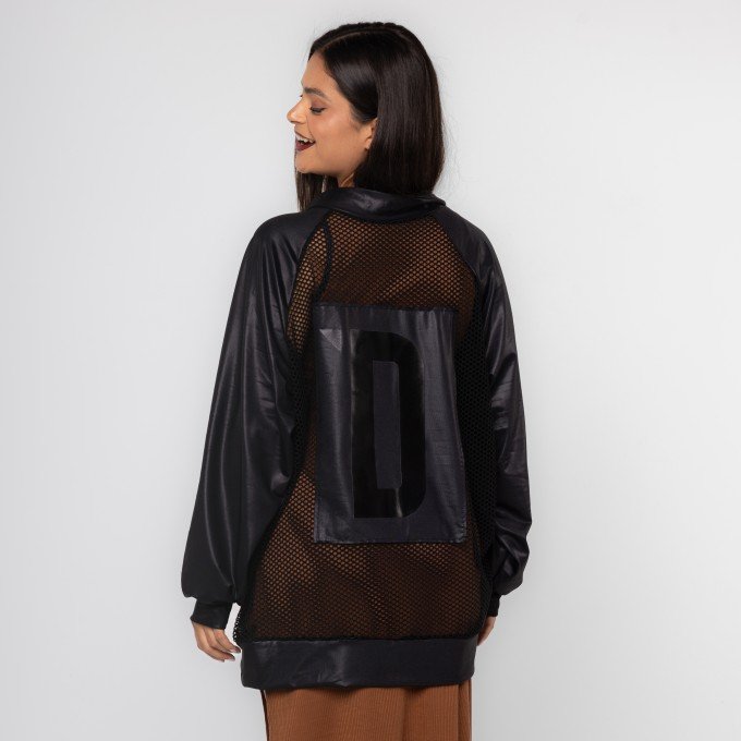 Jaqueta Bomber Glow Mesh D