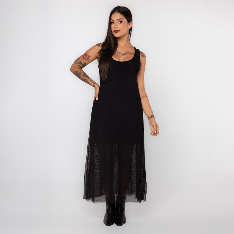 Vestido Tule Essencial