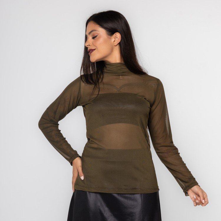 Blusa Cacharrel Tule Green