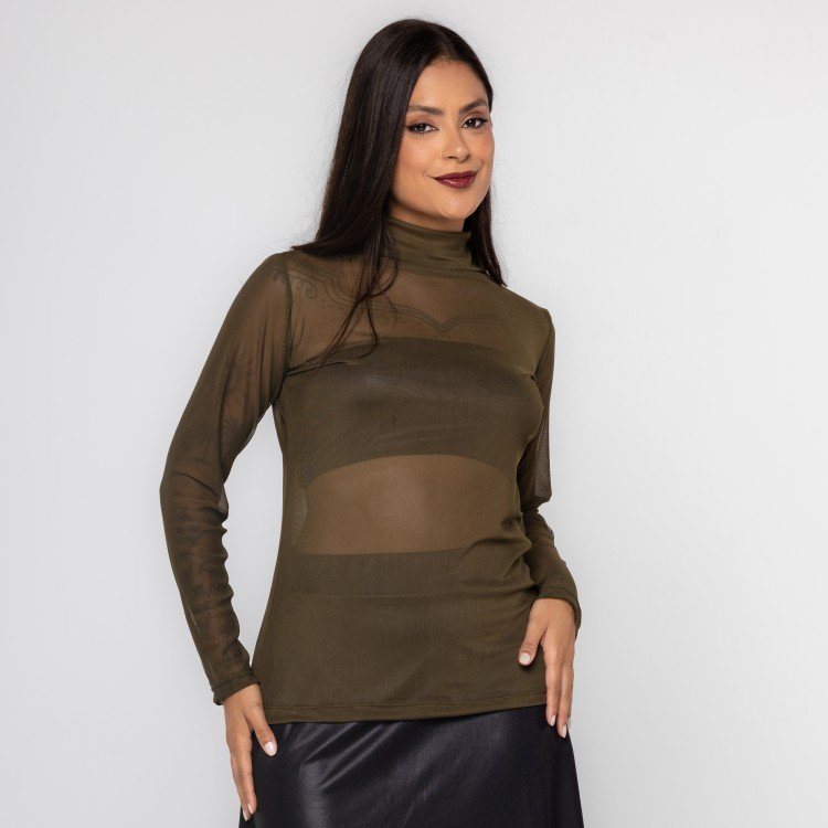 Blusa Cacharrel Tule Green