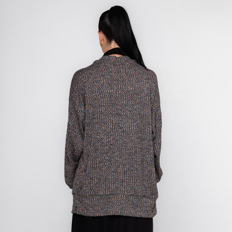 Cardigan Melange Blue