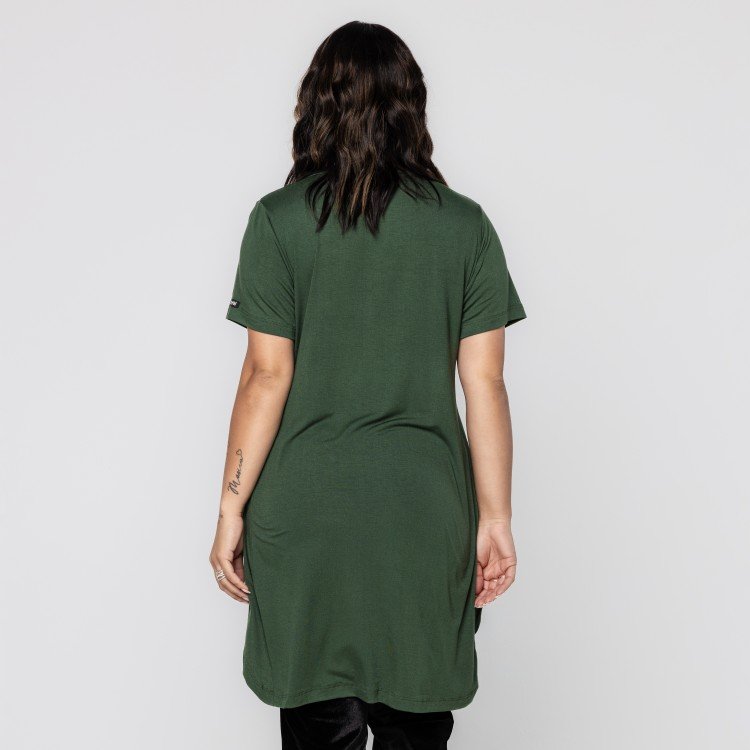 Max Blusa Verde Transpassada