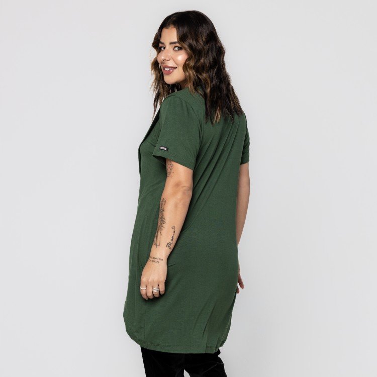 Max Blusa Verde Transpassada