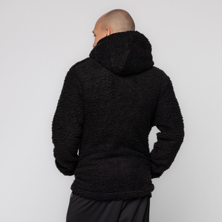 Casaco Black Teddy Com Capuz