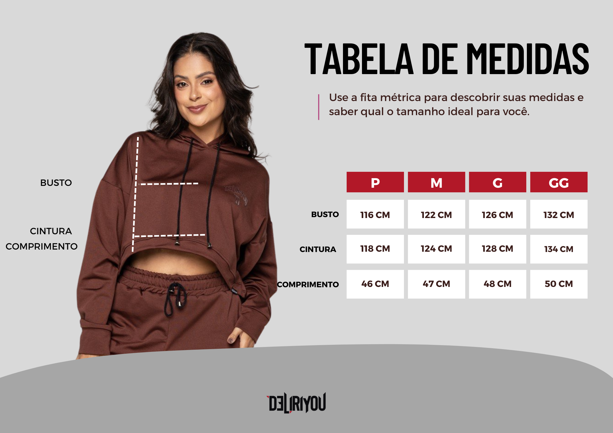 Tabela de medidas