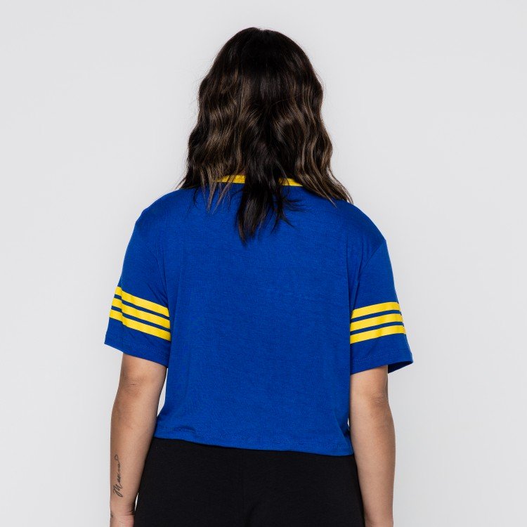 Blusa Azul Brasil Team Deliriyou