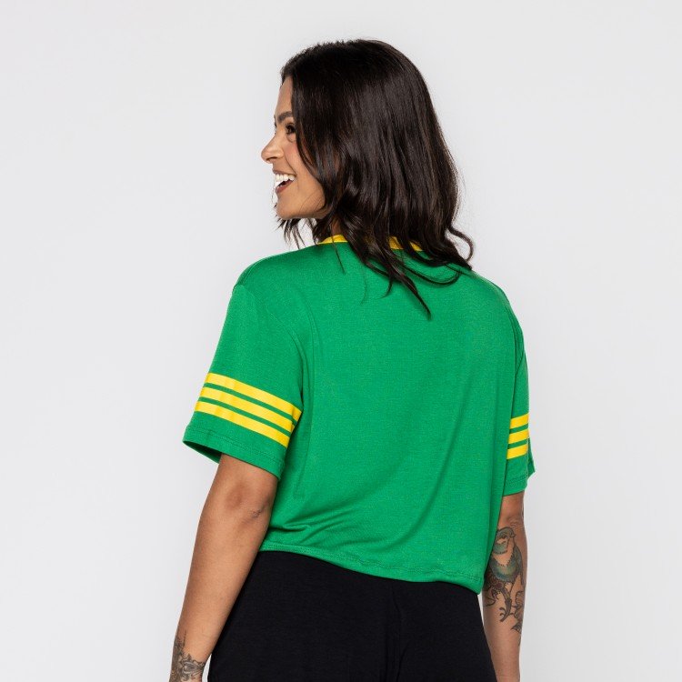 Blusa Verde Brasil Team Deliriyou