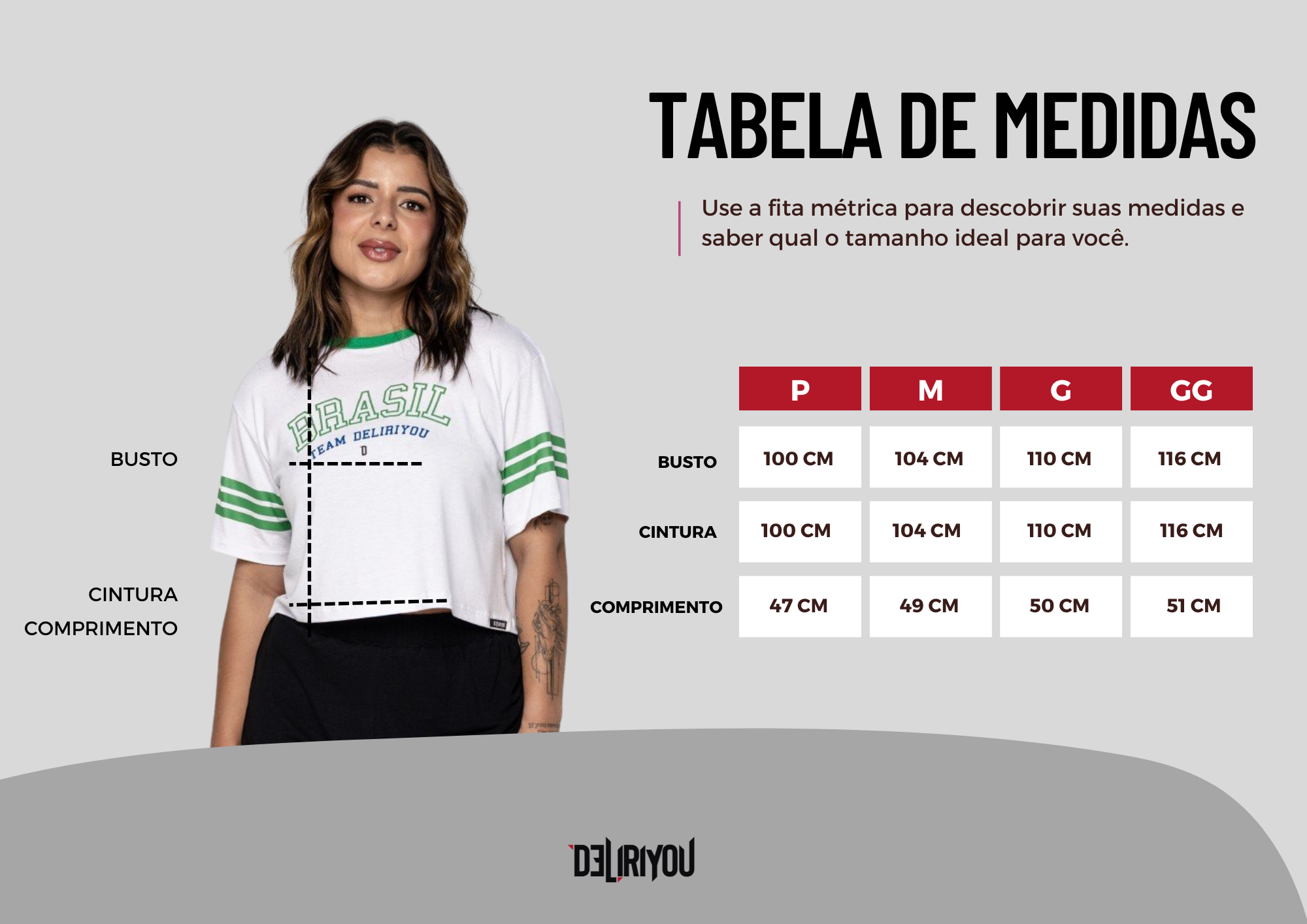 Tabela de medidas