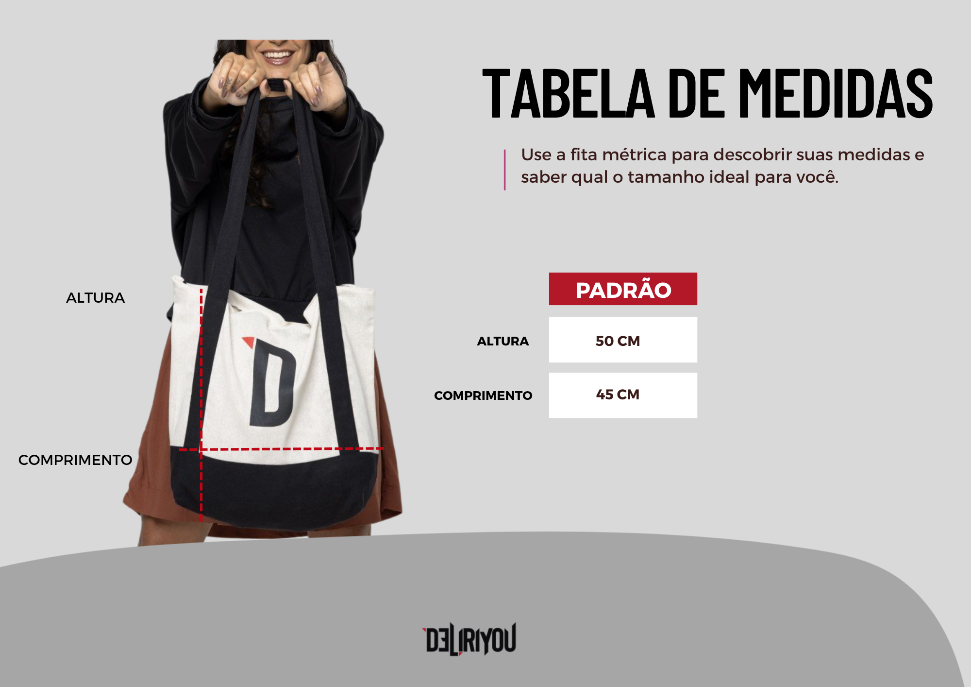 Tabela de medidas