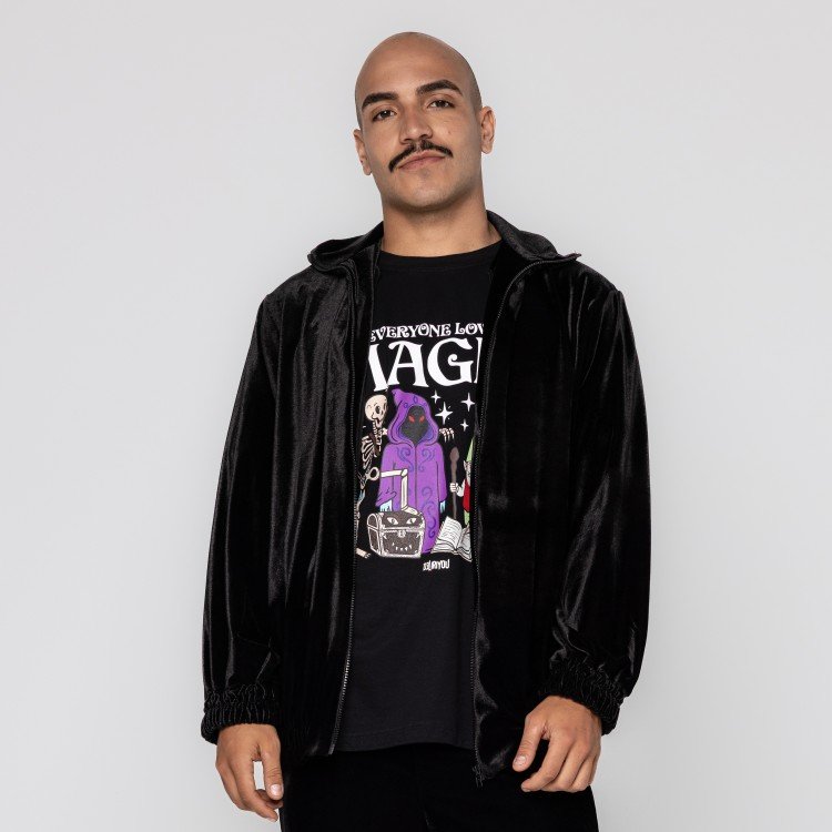 Jaqueta Bomber Veludo