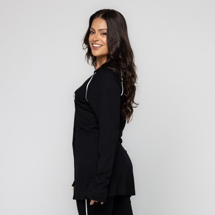 Cardigan Canelado Vivo Deliriyou