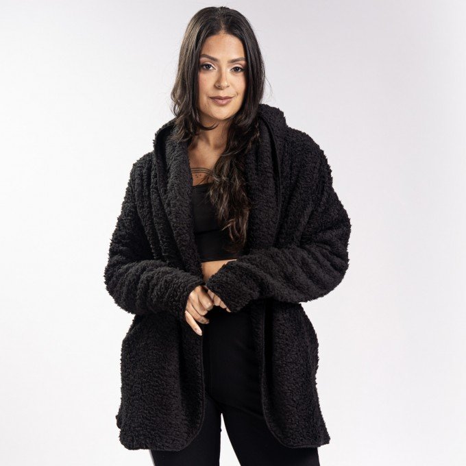 Casaco Urban Teddy Black