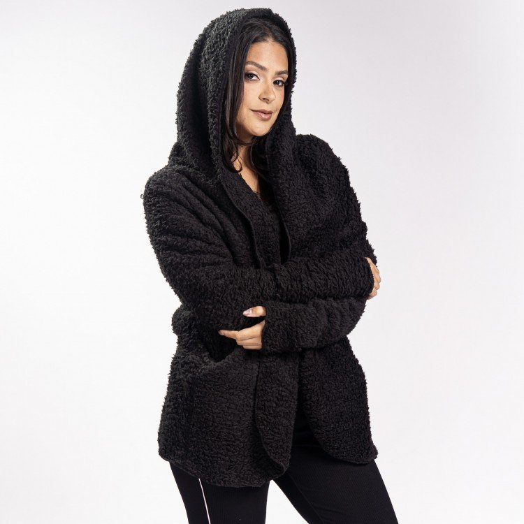 Casaco Urban Teddy Black