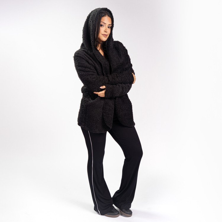 Casaco Urban Teddy Black